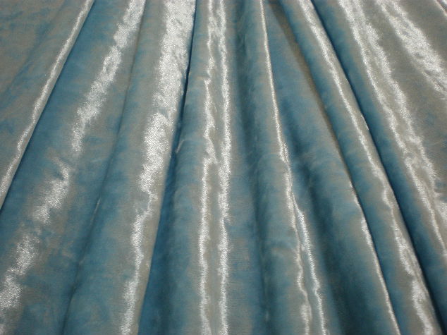 11. Lt.Blue Crushed Velvet
